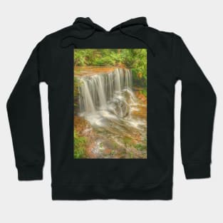 Lower Somersby Falls .. Portrait view Hoodie